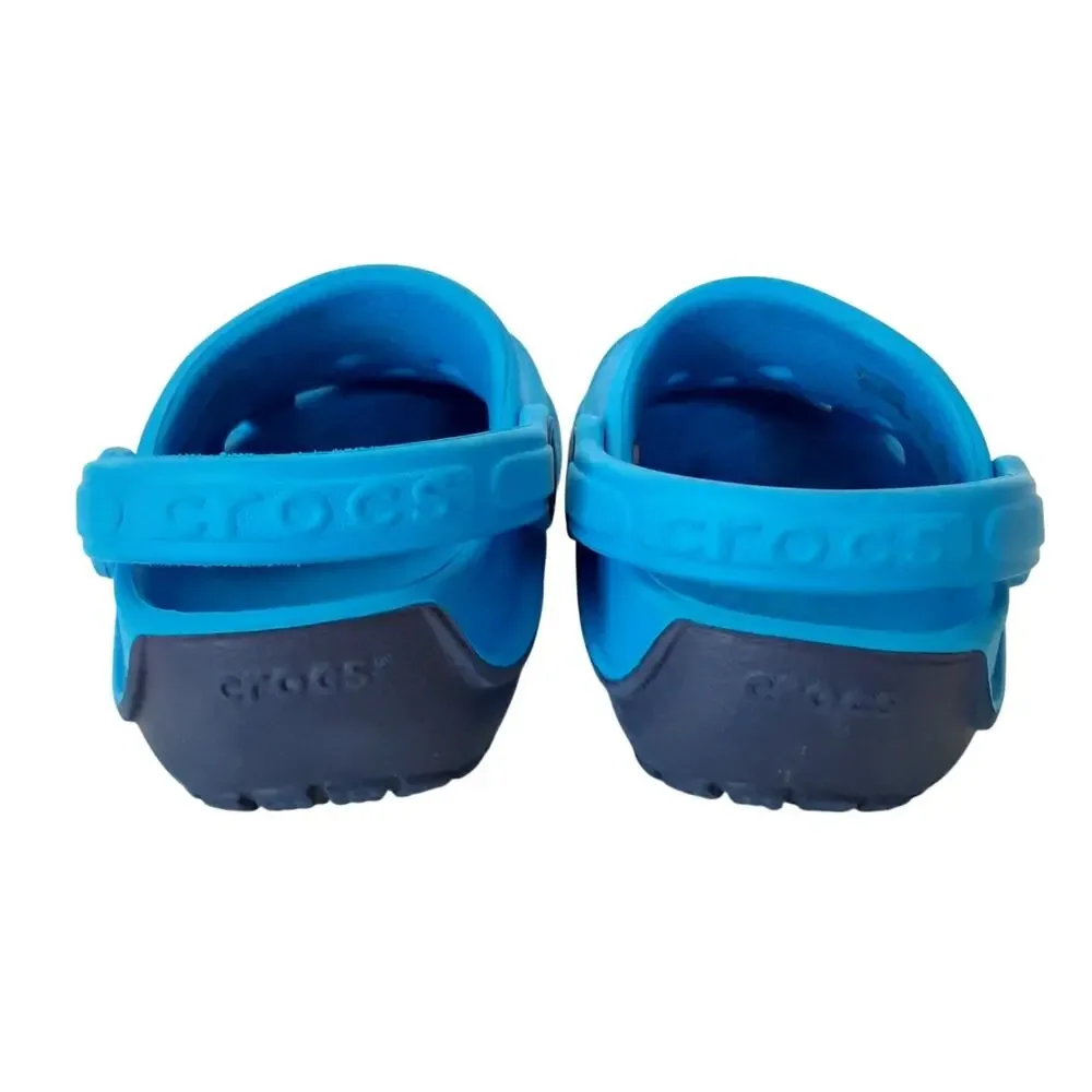 Crocs Clogs Duet Wave Clogs Water Shoes Toddler 5 Blue Comfort Shoes Summer Boys